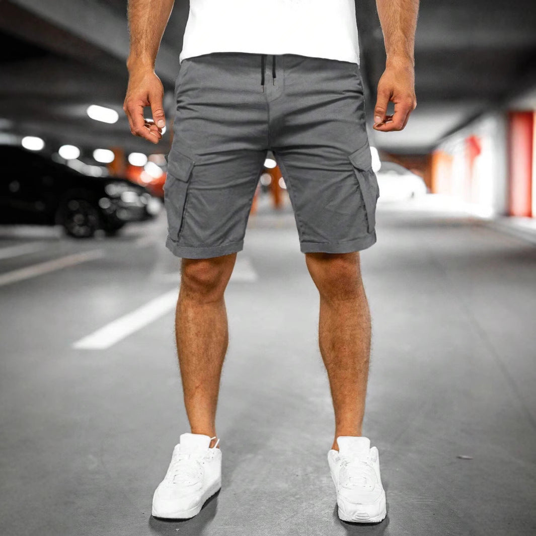 Woven Five-point Pants