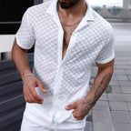 Lace Hollow Comfort Casual Shirt