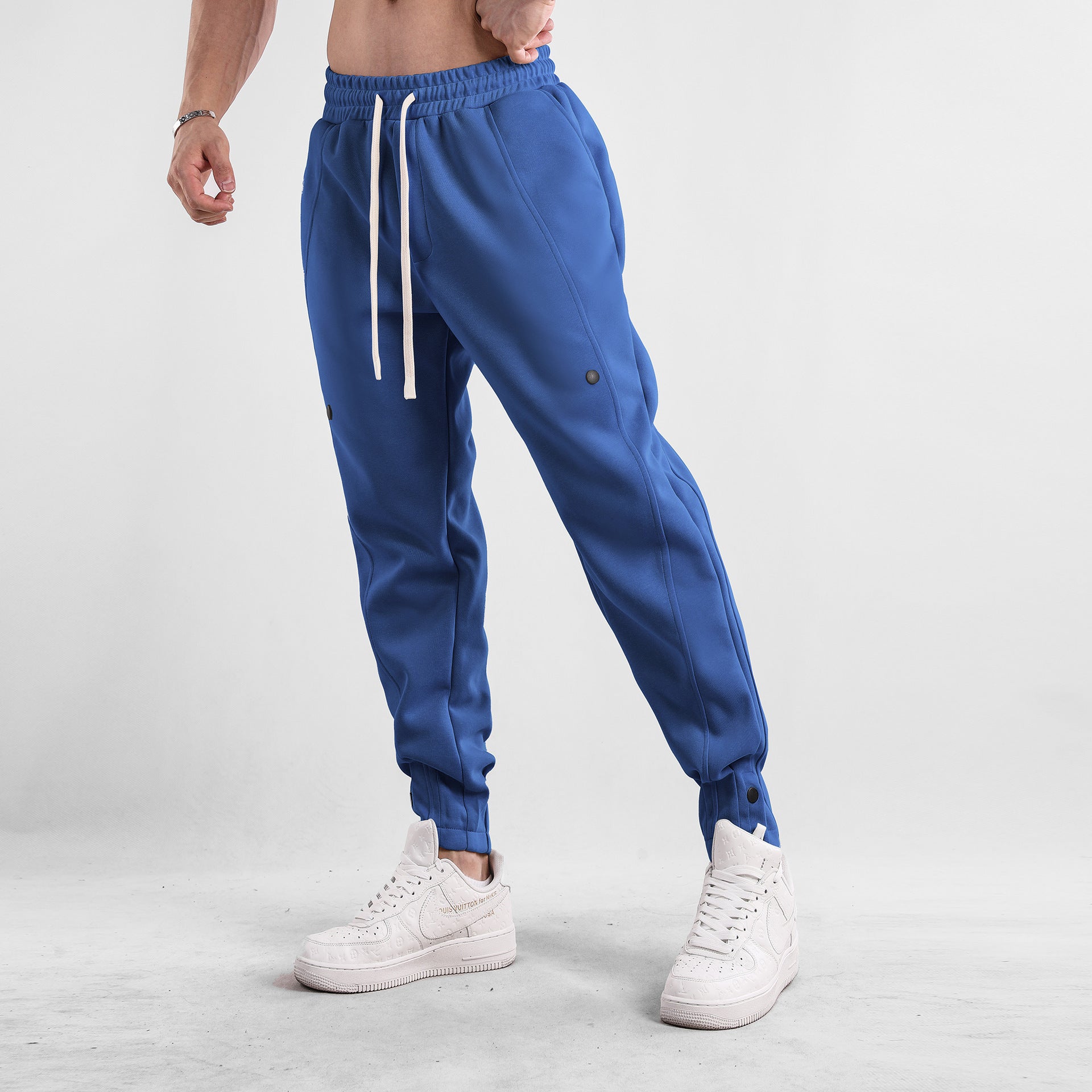 Leisure Sports Loose Trousers Royal Blue