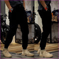 Japanese-style Retro Overalls Men Black