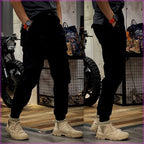 Japanese-style Retro Overalls Men Black