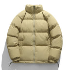 Men's Stand Collar Loose And Warm Down Coat