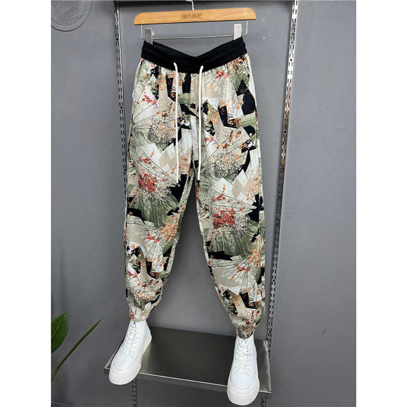 Thin Drape Breathable Casual Pants