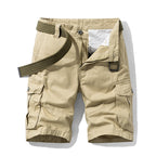 Multi-pocket Straight Casual Shorts