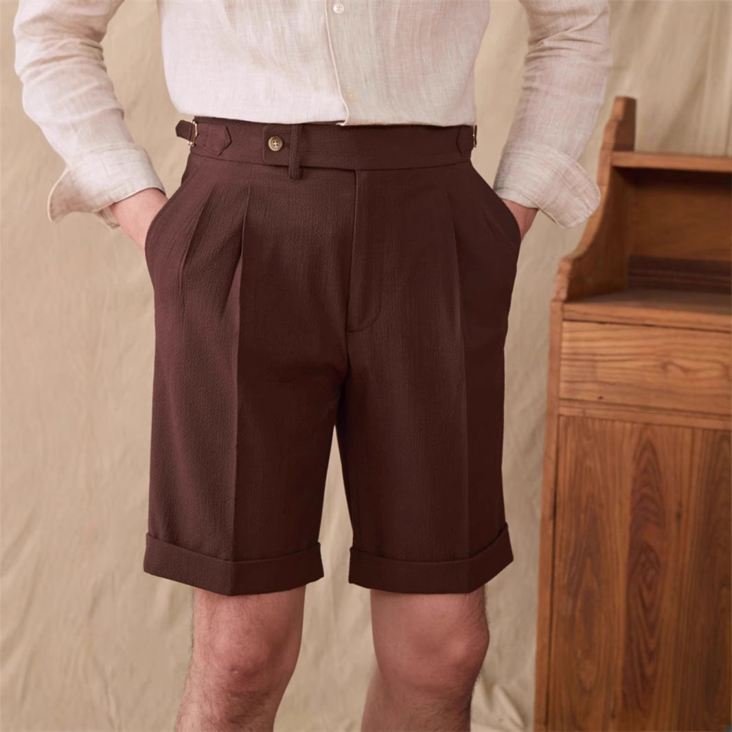 Italian-style Shorts Brown