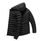 Lightweight Down Cotton-padded Jacket Storage Rib Coat