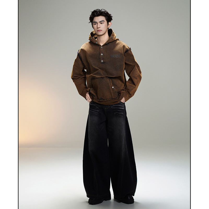 Retro Heavy Industry Hooded Jacket