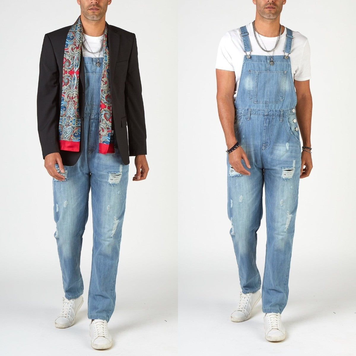 High Waist Men's Jeans