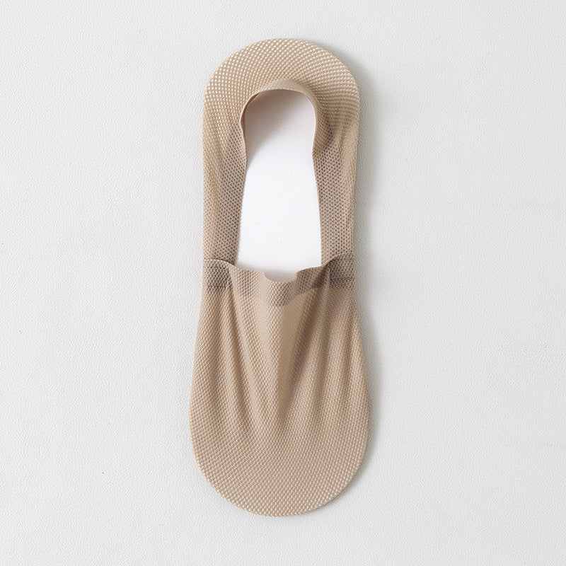 Ice Silk Boat Socks