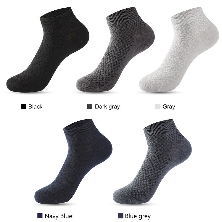 Men's Ankle Socks Short Tube Shallow Mouth 5pair 41to48