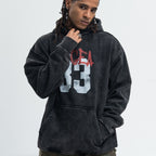 Old Hooded Fleece Lined Sweater