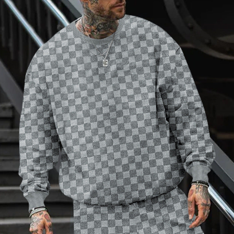 Bottoming Shirt Knitted Long-sleeved T-shirt Dark Gray