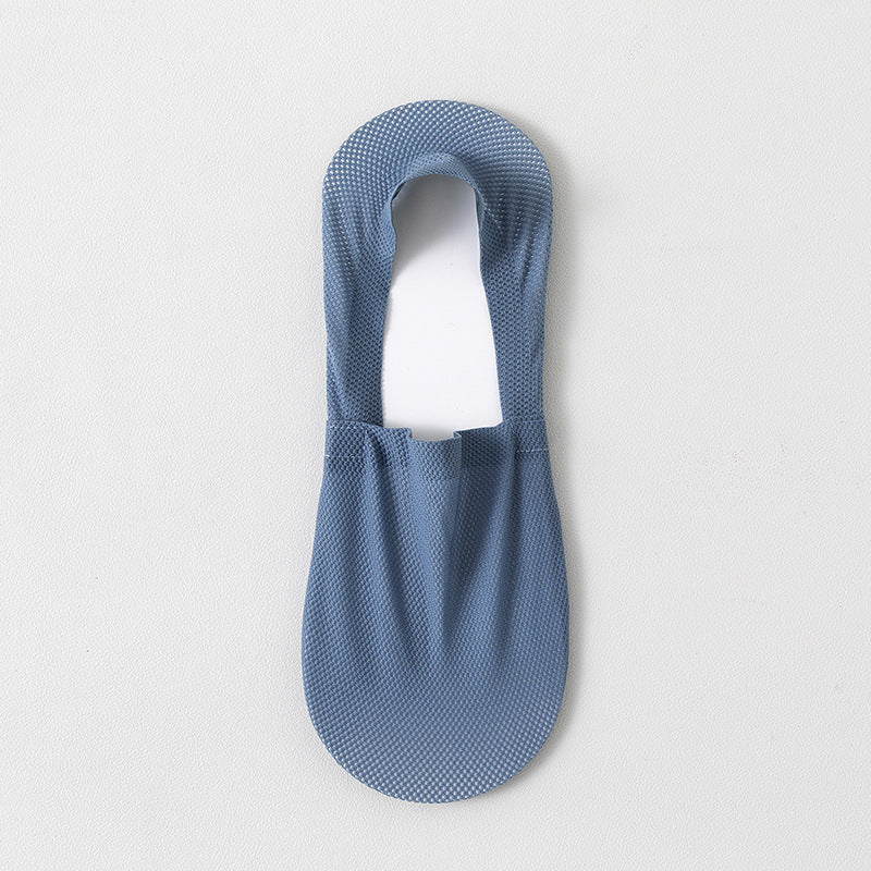 Ice Silk Boat Socks