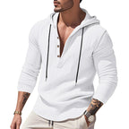 Hooded Casual Loose-fitting Sweater
