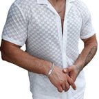 Lace Hollow Comfort Casual Shirt