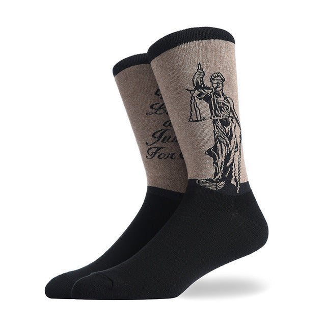 Fashion Creative Hamburger Pizza Alien Men Socks Cute Series U Default