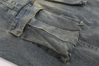 Multi-Pocket Workwear Jeans