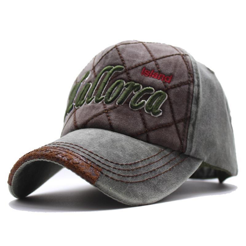 Mallorca Baseball Cap Army Green adjustable
