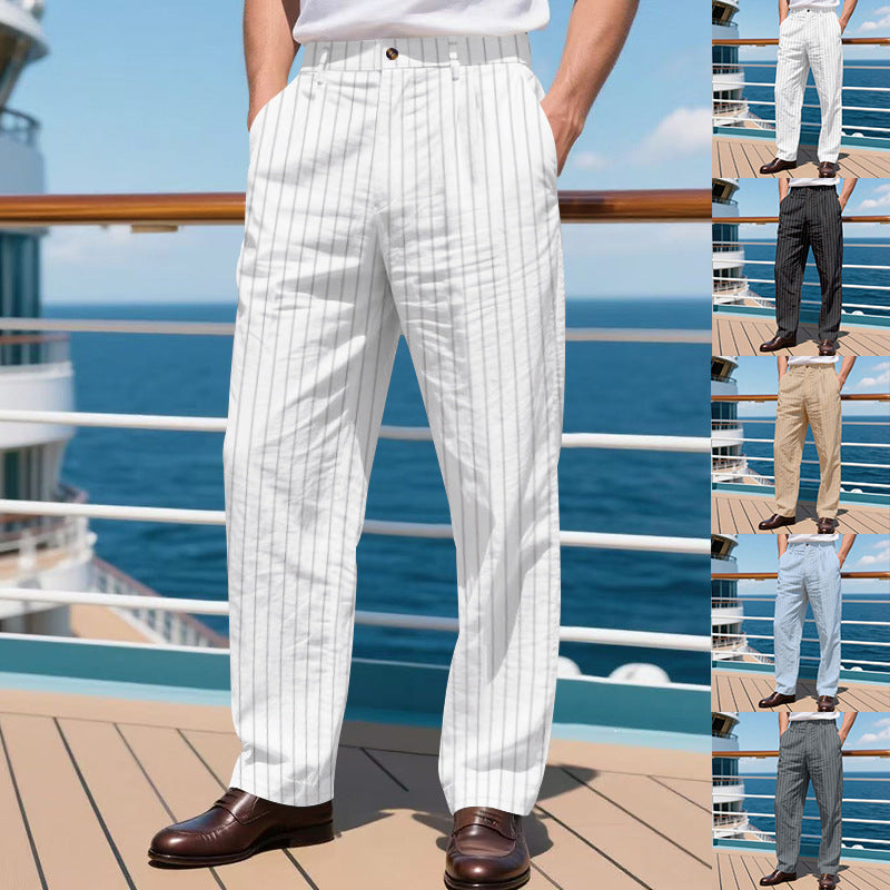 Loose Breathable And Simple Pants