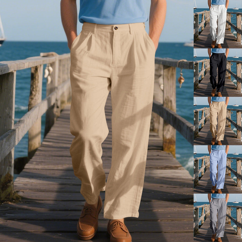 Loose Straight Business Pants