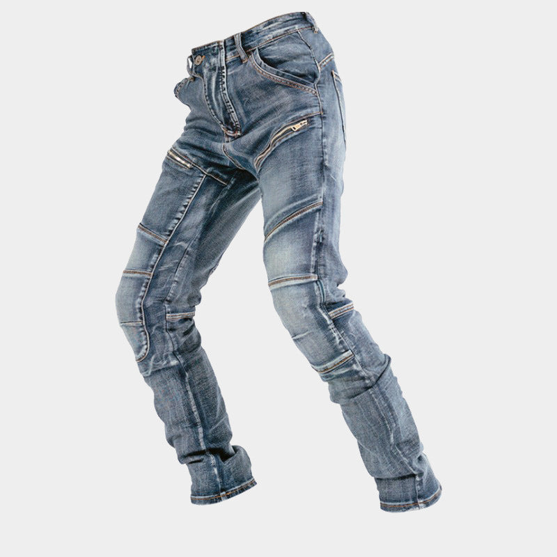 Slim Racing Anti-fall Jeans