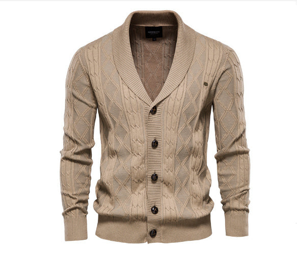 Autumn Sweater Coat Y168 khaki