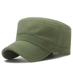 Men's Outdoor Sports All-match Adjustable Sun Hat Army Green Adjustable