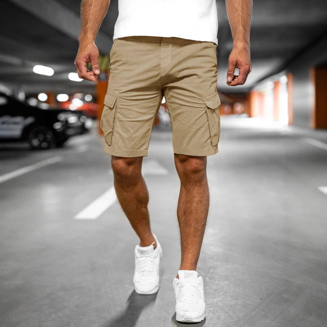 Woven Five-point Pants