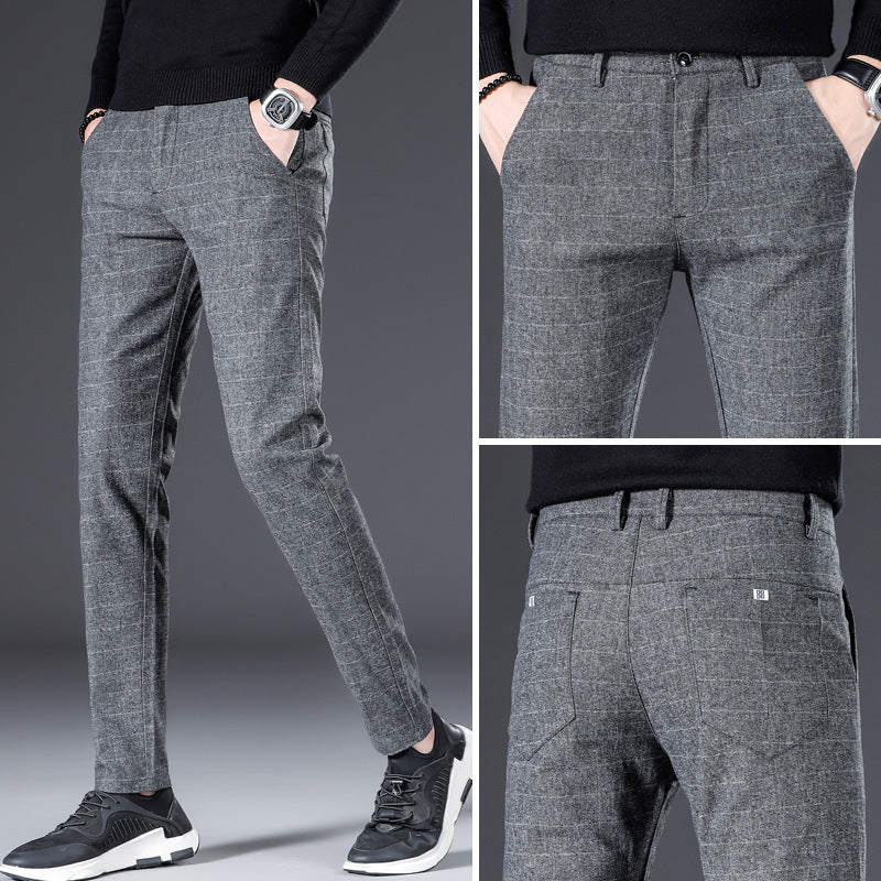 Smart Trousers Stretch Slim Fit