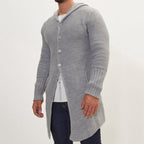 Mid-length Pocket Cardigan Sweater