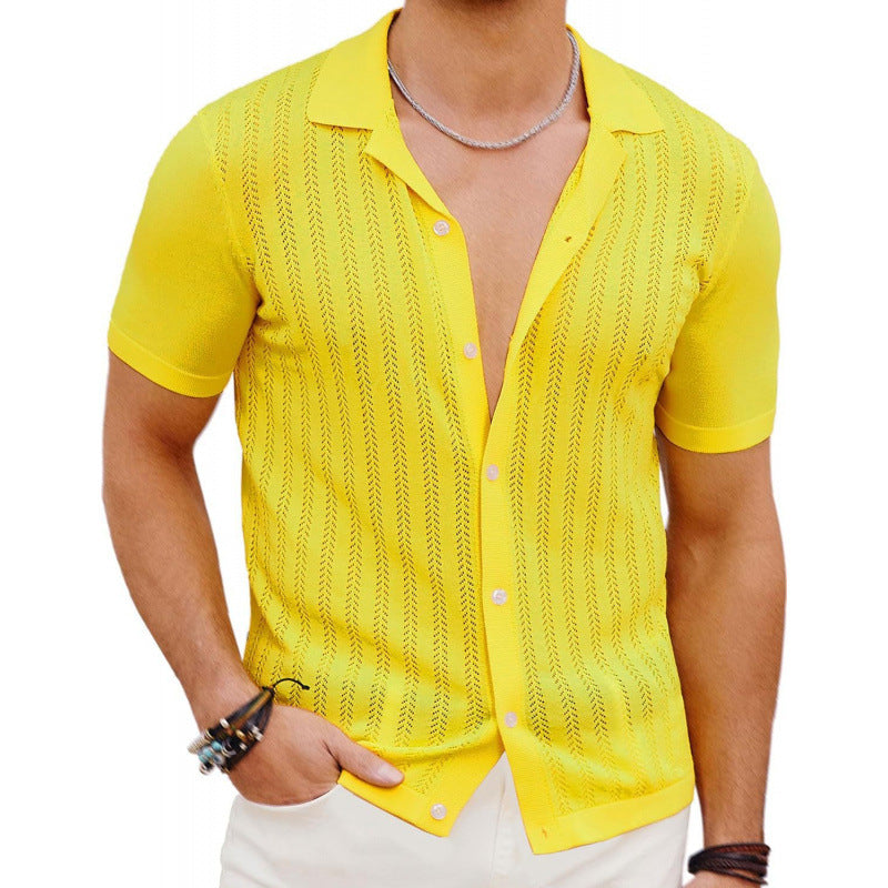 Cool Hollow Shirt Yellow