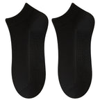 Cotton Anti-Pilling Short Men's Mesh Boat Socks