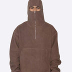 Trendy Casual Brushed Hoody Zipper
