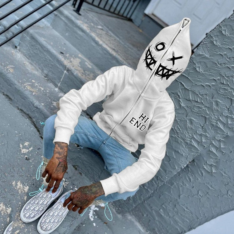 Fashion Letter Sweatshirt White