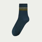 Mid-calf Academic Style Socks
