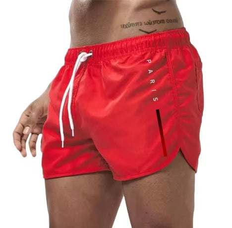 Running Beach Shorts Red