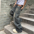 Fashion Personality Vintage Jeans