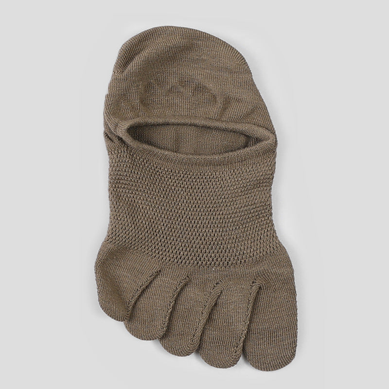 Five Toe Socks Coffee Free Size
