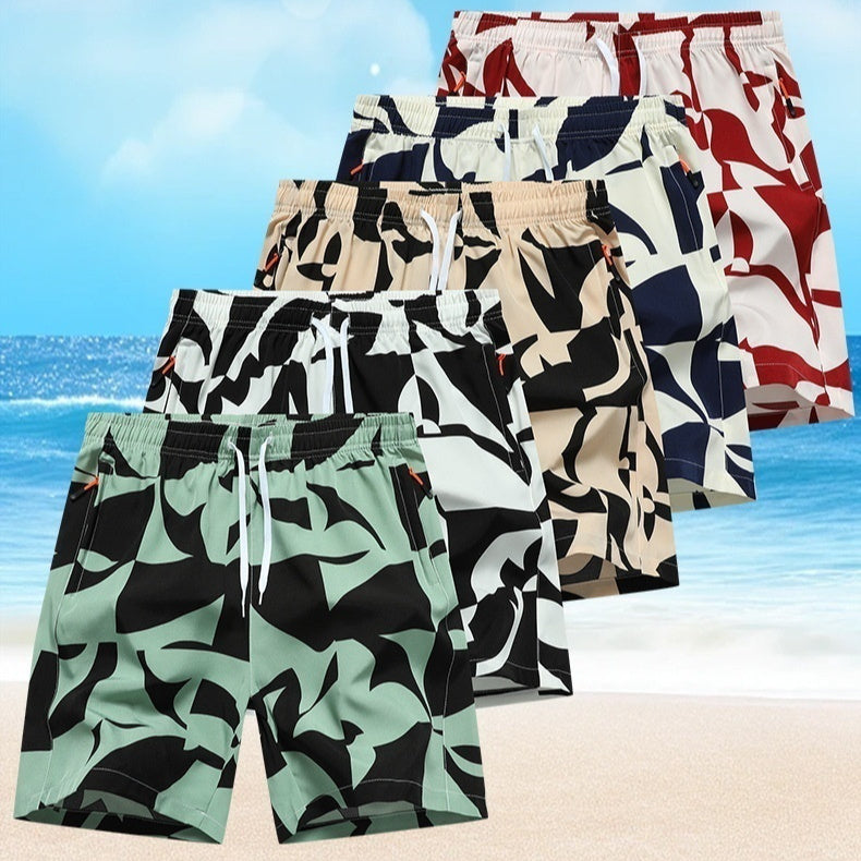Elastic Waist Breathable Beach Pants