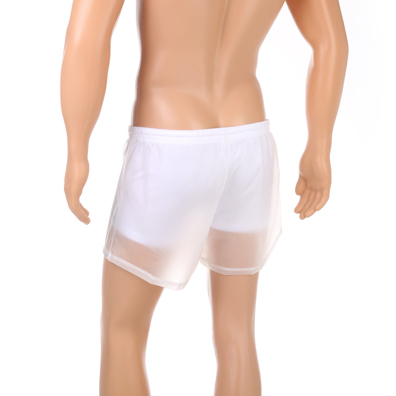Transparent Shorts Double layer white lining