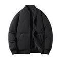Cotton-padded Coat Thickened Couple Loose Down Jacket Black S2211