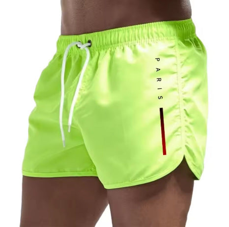 Running Beach Shorts Fluorescent Green