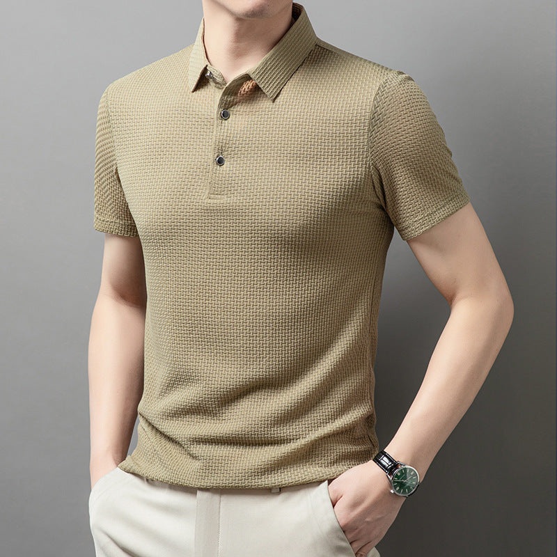 Casual Men's Short-sleeved Polo Shirt