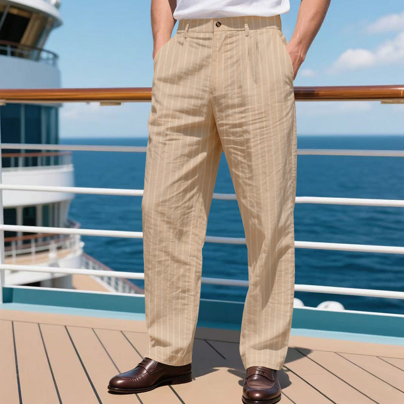 Loose Breathable And Simple Pants