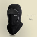 Thermal Head Cover Hat Outdoor Cold-proof Black Free Size