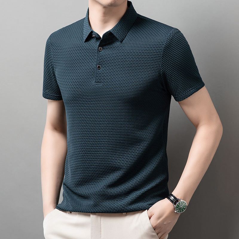 Casual Men's Short-sleeved Polo Shirt