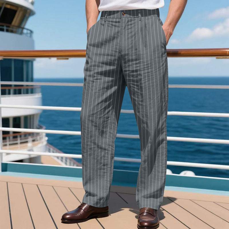 Loose Breathable And Simple Pants