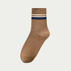 Mid-calf Academic Style Socks