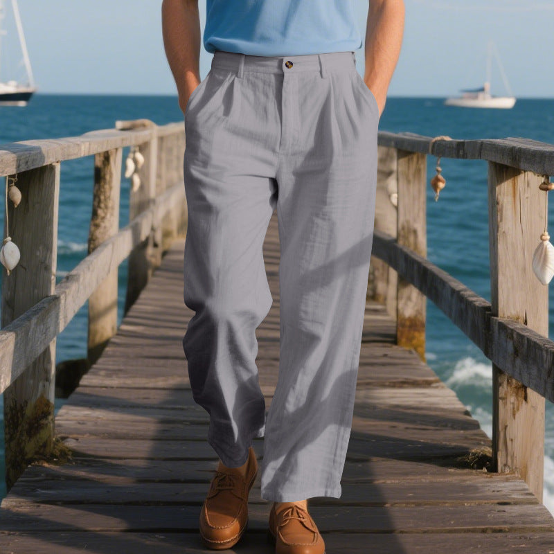Loose Straight Business Pants