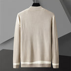 Cardigan Men's Long Sleeved Sweater Coat